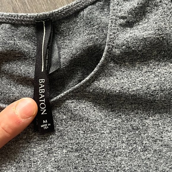 Babaton Sleeveless Pepper Grey Tank Top - Picture 5 of 8